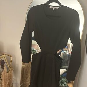 Lovers + Friends Black cutout dress